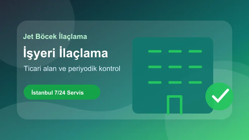 İstanbul işyeri böcek ve haşere ilaçlama hizmetinde ticari alan uygulaması İstanbul işyeri böcek ve haşere ilaçlama hizmetinde ticari alan uygulaması görseli